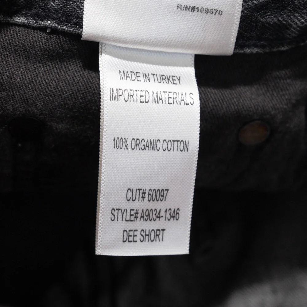 Agolde. Dee Denim short in Moxy‎